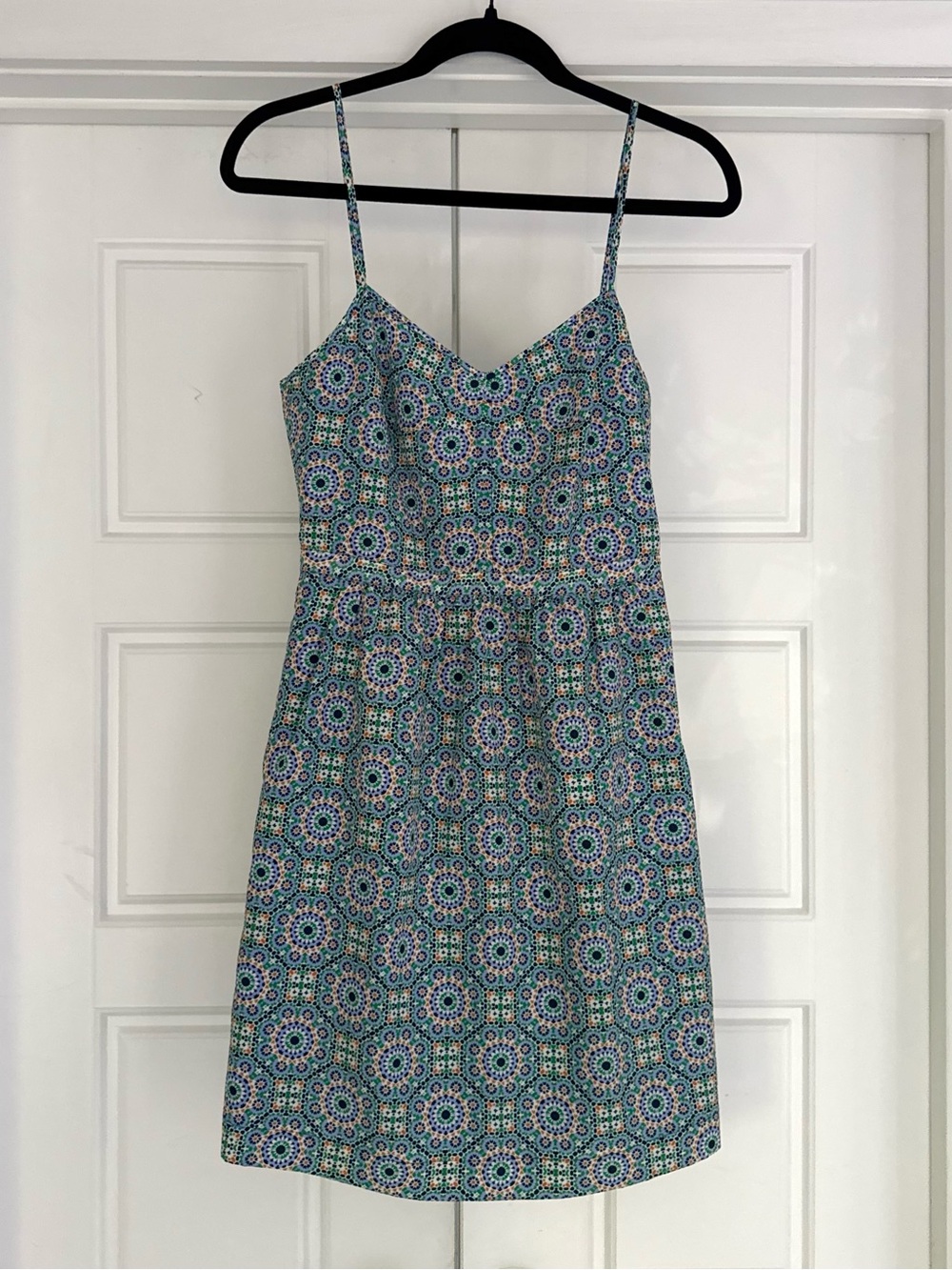 J. Crew Printed Seaside Cami Dress - size 0